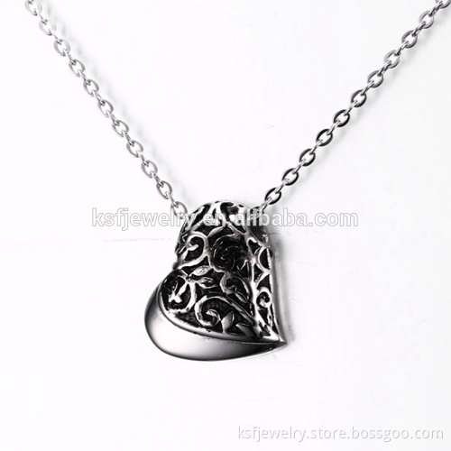 Latest Stainless Steel Memorial Necklace Keepsake Jewelry 2015